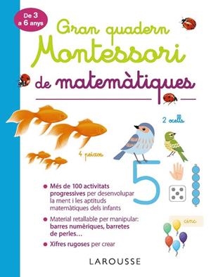 Gran quadern Montessori de matemàtiques | 9788417720292 | Larousse Editorial | Librería Castillón - Comprar libros online Aragón, Barbastro