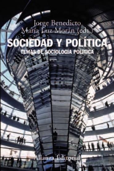 Sociedad y política | 9788420693484 | Benedicto, Jorge / Morán, María Luz | Librería Castillón - Comprar libros online Aragón, Barbastro