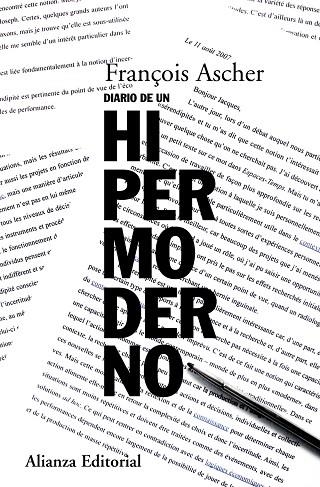 Diario de un hipermoderno | 9788420682396 | Ascher, François | Librería Castillón - Comprar libros online Aragón, Barbastro