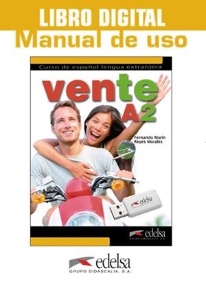 Vente A2 - Manual de uso | 9788490815182 | Departamento Edición Edelsa | Librería Castillón - Comprar libros online Aragón, Barbastro