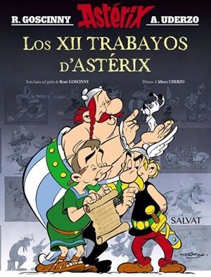 Los XII trabayos d'Astérix | 9788469621110 | Goscinny, René | Librería Castillón - Comprar libros online Aragón, Barbastro
