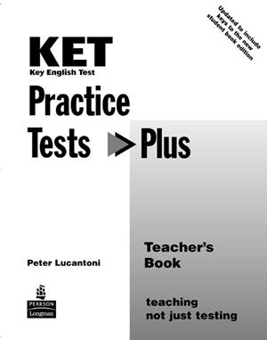 KET Practice Tests Plus Teacher's Book New Edition | 9780582829091 | Lucantoni, Peter | Librería Castillón - Comprar libros online Aragón, Barbastro