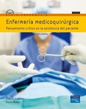 ENFERMERÍA MEDICOQUIRÚRGICA VOLUMEN I | 9788483225172 | Lemone, Piscrilla / Burke, Karen | Librería Castillón - Comprar libros online Aragón, Barbastro
