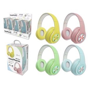 AURICULARES BLUEOOTH HEAD UMAY PASTEL - 4 COLORES SURTIDOS | 8430173289636 | Librería Castillón - Comprar libros online Aragón, Barbastro