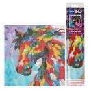 Mosaico de diamantes por números "Caballo" 30x40 cm | 4030969896273 | Librería Castillón - Comprar libros online Aragón, Barbastro