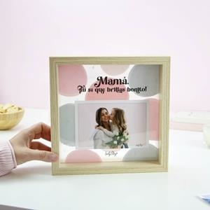 MARCO DE FOTOS DE MADERA MAMA TU SI QUE BRILLAS BONITO | 8435458030941 | Librería Castillón - Comprar libros online Aragón, Barbastro