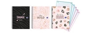 CUADERNO OXFORD ANIMAL PRINT EBK5 A4+ 120 HOJAS CUADRICULA 5MM TE SURTIDO | 8412771047030 | Librería Castillón - Comprar libros online Aragón, Barbastro
