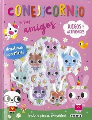 Conejicornio - Pegatinas con ojos | 9788467792829 | Ediciones, Susaeta | Librería Castillón - Comprar libros online Aragón, Barbastro