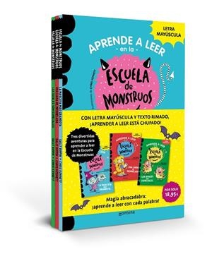 Pack Aprender a leer en la Escuela de Monstruos (Libros 1-3) | 9788419169983 | Sally Rippin | Librería Castillón - Comprar libros online Aragón, Barbastro