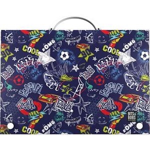 MALETIN PLASTICO CON ASA PP FOLIO GRAFOPLAS BITS&BOBS STAR | 8413623056712 | Librería Castillón - Comprar libros online Aragón, Barbastro