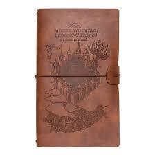 CUADERNO DE VIAJE TAPA CUERO HARRY POTTER | 8435497253561 | Librería Castillón - Comprar libros online Aragón, Barbastro