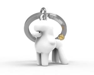 LLAVERO METAL MORPHOSE ANIMALS POODLE DESING | 5404006046652 | Librería Castillón - Comprar libros online Aragón, Barbastro