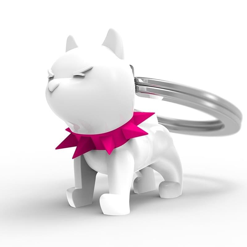 LLAVERO METAL MORPHOSE ANIMALS BULLDOG BLANCO | 5404006036653 | Librería Castillón - Comprar libros online Aragón, Barbastro