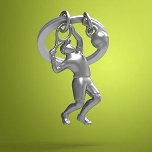 LLAVERO METAL MORPHOSE SPORTS TENIS | 5404006046805 | Librería Castillón - Comprar libros online Aragón, Barbastro