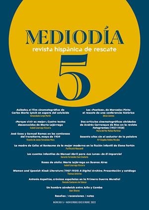 Mediodía. Revista hispánica de rescate. 5 | 9788419617927 | Varios autores | Librería Castillón - Comprar libros online Aragón, Barbastro