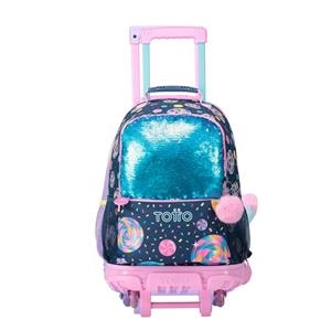MOCHILA TOTTO BOMPER C/RUEDAS SWEET CANDY L 6J5L | 7704758742757 | Librería Castillón - Comprar libros online Aragón, Barbastro