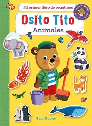 Osito Tito. Mi primer libro de pegatinas. Animales | 9788408267126 | Davies, Benji | Librería Castillón - Comprar libros online Aragón, Barbastro