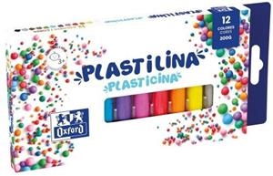PLASTILINA OXFORD 12 COLORES 200GR | 5901466240199 | Librería Castillón - Comprar libros online Aragón, Barbastro