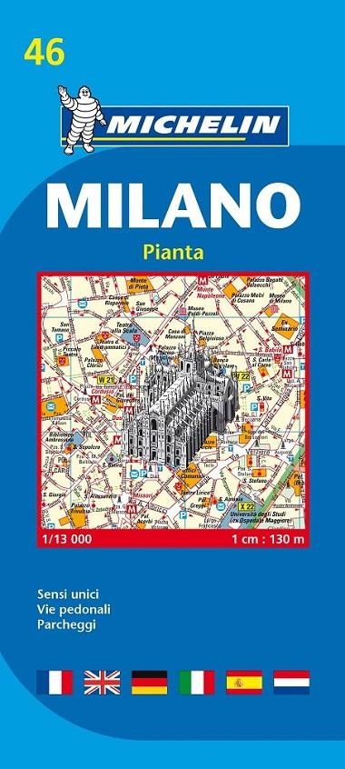 MILAN - PLANO MICHELIN 46 | 9782067117136 | Librería Castillón - Comprar libros online Aragón, Barbastro