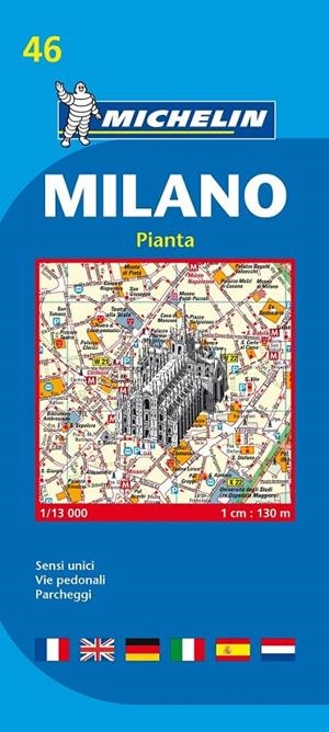MILAN - PLANO MICHELIN 46 | 9782067117136 | Librería Castillón - Comprar libros online Aragón, Barbastro