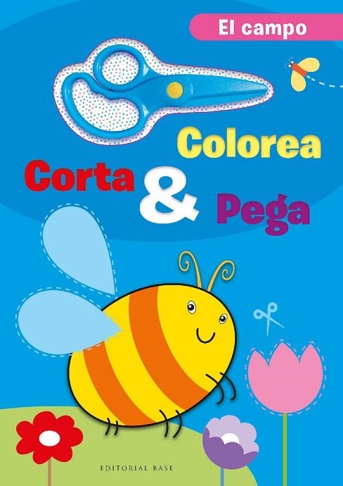 COLOREA, CORTA Y PEGA. EN EL CAMPO | 9788418715600 | Caramel | Librería Castillón - Comprar libros online Aragón, Barbastro