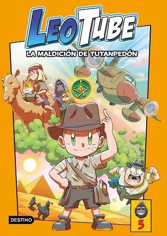 Leotube 5. La maldición de Tutanpedón | 9788408271925 | LeoTube | Librería Castillón - Comprar libros online Aragón, Barbastro