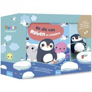 Libro de baño. Un día con Rubén el pingüino. Ecológico | 9791039520140 | Martinez, Sigrid | Librería Castillón - Comprar libros online Aragón, Barbastro