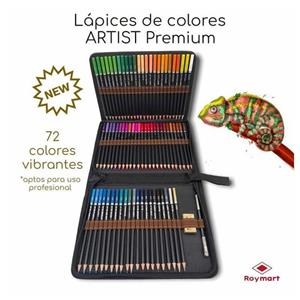 ESTUCHE 72 LAPICES COLORES PREMIUM CON CIERRE | 8431234184495 | Librería Castillón - Comprar libros online Aragón, Barbastro
