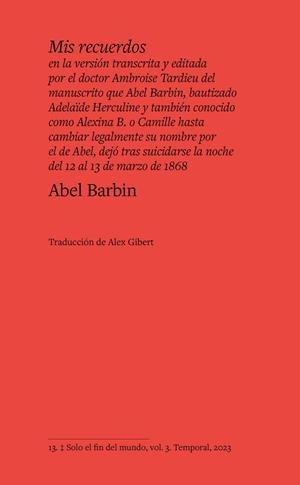 Mis recuerdos | 9788412656114 | Barbin, Abel | Librería Castillón - Comprar libros online Aragón, Barbastro