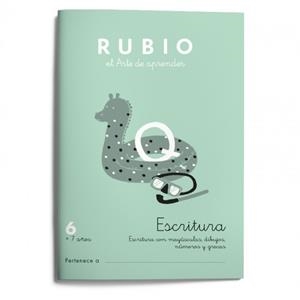 Escritura RUBIO 6 | 9788417427573 | Rubio Silvestre, Ramón | Librería Castillón - Comprar libros online Aragón, Barbastro