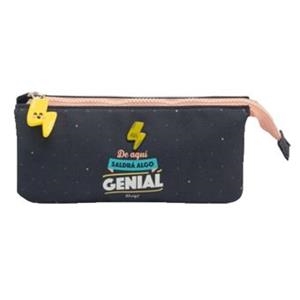 ESTUCHE PORTATODO 3 COMPARTIMENTOS 2 CREMALLERAS - MR WONDERFUL | 8445641011879 | Librería Castillón - Comprar libros online Aragón, Barbastro