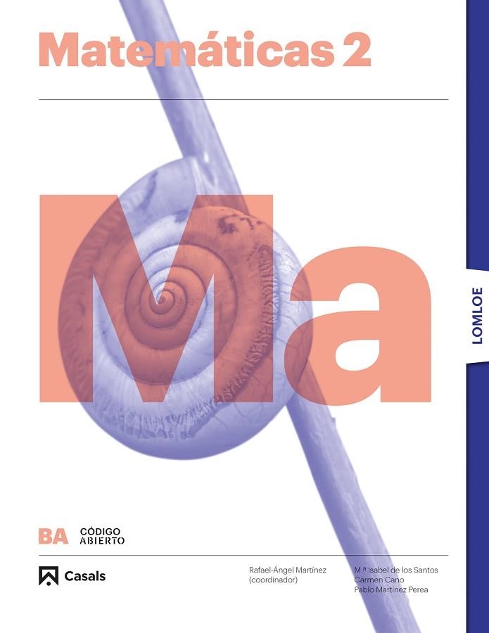 Matemáticas 2 BA LOMLOE | 9788421874622 | VV.AA | Librería Castillón - Comprar libros online Aragón, Barbastro