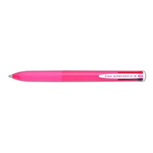 BOLIGRAFO PILOT SUPERGRIP G 4 COLORES DE TINTA ROSA | 4902505580888 | Librería Castillón - Comprar libros online Aragón, Barbastro