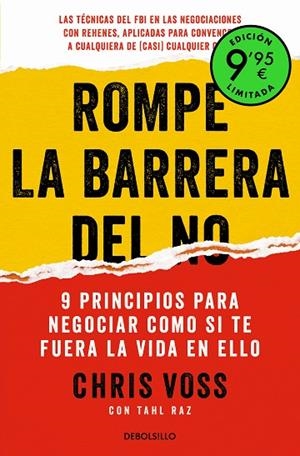 Edición limitada de Rompe la barrera del no | 9788466363907 | Voss, Chris | Librería Castillón - Comprar libros online Aragón, Barbastro