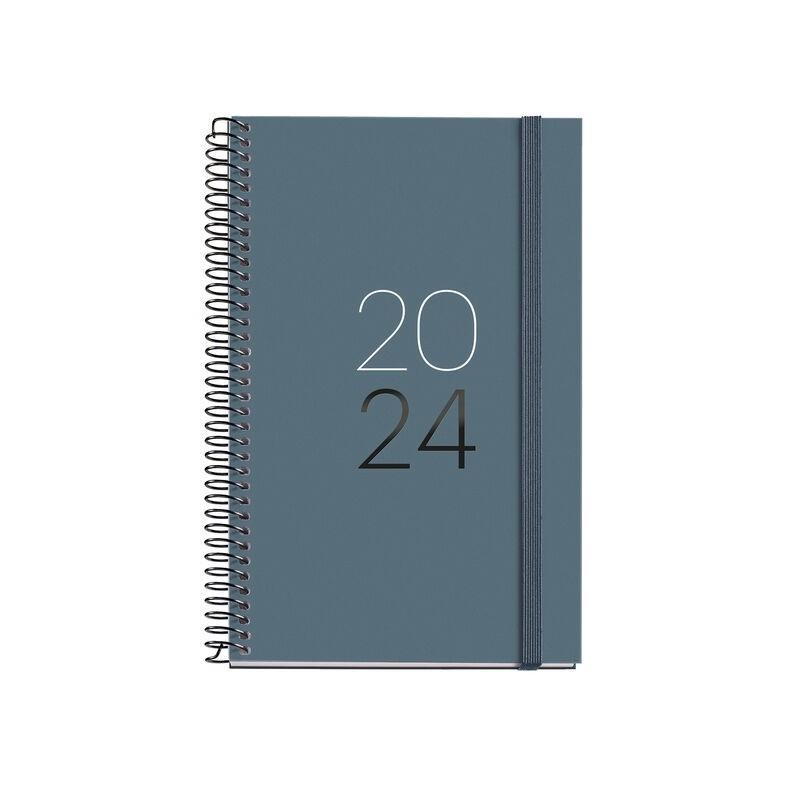 AGENDA 2024 MIQUELRIUS ESPIRAL ACTIVA CALM GRAFITO DIA PAGINA | 8422593210147 | Librería Castillón - Comprar libros online Aragón, Barbastro