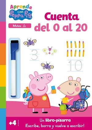 Peppa Pig. Primeros aprendizajes - Aprende con Peppa. Cuenta del 0 al 20 | 9788448866266 | Hasbro  eOne | Librería Castillón - Comprar libros online Aragón, Barbastro