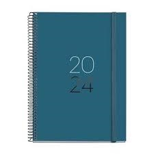 AGENDA  ACTIVA MIQUELRIUS 2024 SEMANA VISTA 12 MESES CALM OCEAN | 8422593341445 | Librería Castillón - Comprar libros online Aragón, Barbastro
