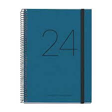 AGENDA  MIQUELRIUS 2024 PLUS SEMANA VISTA 12 MESES RECY.AZUL | 8422593341568 | Librería Castillón - Comprar libros online Aragón, Barbastro