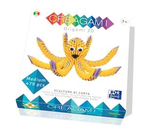 OXFORD & CREAGAMI ORIGAMI 3D PULPO MEDIANO +7 AÑOS | 8032591788229 | Librería Castillón - Comprar libros online Aragón, Barbastro