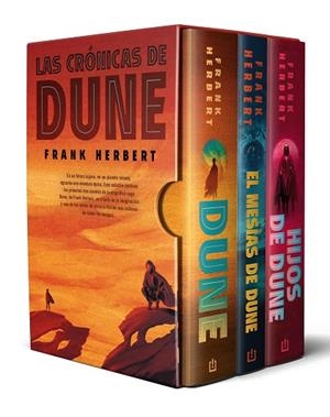 Trilogía Dune, edición de lujo (estuche con: Dune | El mesías de Dune | Hijos de | 9788466367943 | Frank Herbert | Librería Castillón - Comprar libros online Aragón, Barbastro
