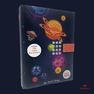 DIARIO CON CLAVE ELECTRÓNICA STELLAR IDEAS | 8431234188103 | Librería Castillón - Comprar libros online Aragón, Barbastro