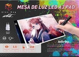 MESA LUZ LED A3 PAD ARTIST ALEX BOG | 843123418707 | Librería Castillón - Comprar libros online Aragón, Barbastro