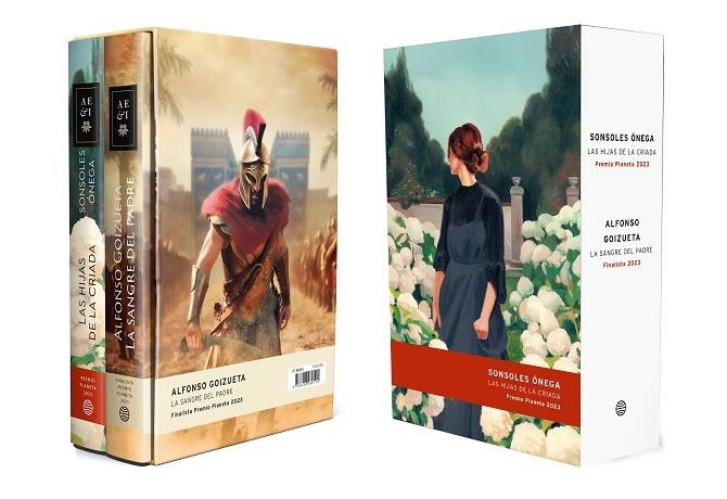 Estuche Premio Planeta 2023 (Las hijas de la criada + La sangre del padre) | 9788408280194 | Ónega, Sonsoles ; Goizueta, Alfonso | Librería Castillón - Comprar libros online Aragón, Barbastro