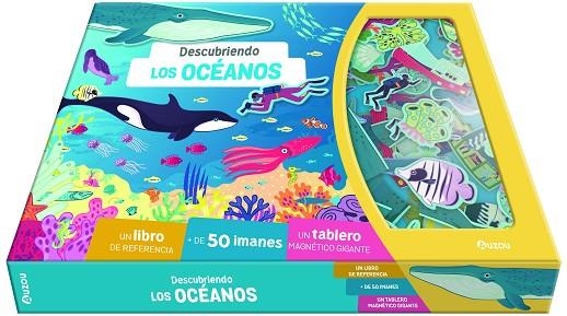 Descubriendo los océanos. Tablero magnético | 9791039530750 | David, Patrick | Librería Castillón - Comprar libros online Aragón, Barbastro