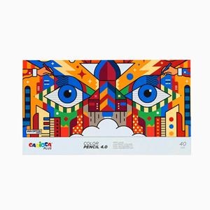 LAPICES DE COLORES CARIOCA PLUS COLOR PENCIL 4.0 40 COLORES | 8003511452049 | Librería Castillón - Comprar libros online Aragón, Barbastro