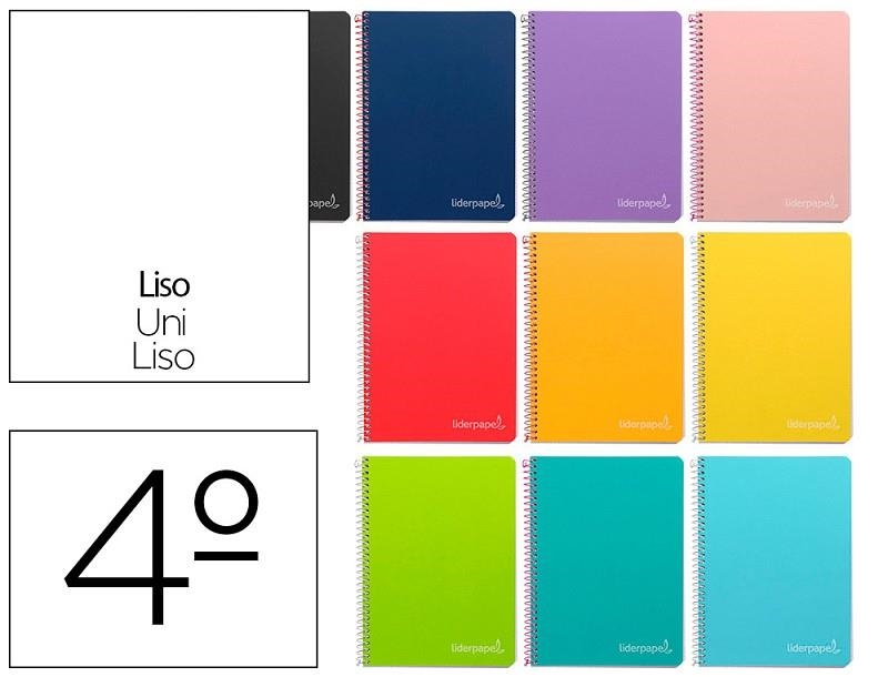 CUADERNO ESPIRAL LIDERPAPEL CUARTO WITTY TAPA DURA 80H 75GR | 8423473084124 | Librería Castillón - Comprar libros online Aragón, Barbastro