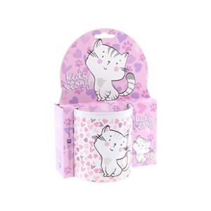 TAZA INFANTIL - GATO LOVELY SOTRY TZ2447RS | 8435458069798 | Librería Castillón - Comprar libros online Aragón, Barbastro