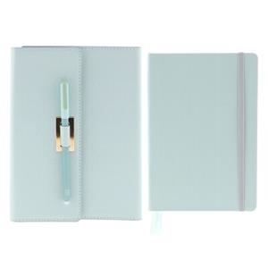 FUNDA LIBRETA TAMAÑO A5 LISO + BOLÍGRAFO + LIBRETA A5 LISO COLOR MINT STPK2435MT | 8435458063390 | Librería Castillón - Comprar libros online Aragón, Barbastro