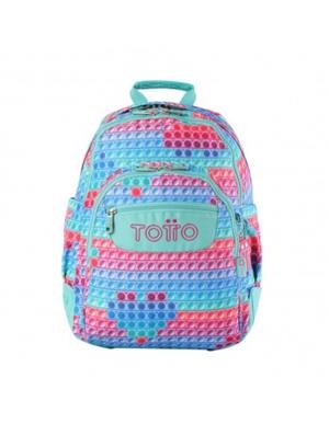 MOCHILA ESCOLAR TOTTO RAYOL 9IR | 7704758805636 | Librería Castillón - Comprar libros online Aragón, Barbastro