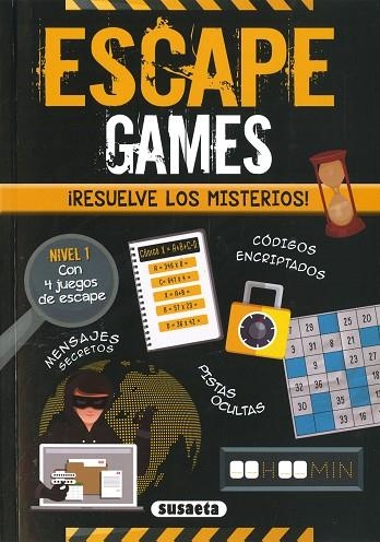 Escape Games. ¡Resuelve los misterios! Nivel 1 | 9788411960755 | Monhard, Mallory | Librería Castillón - Comprar libros online Aragón, Barbastro